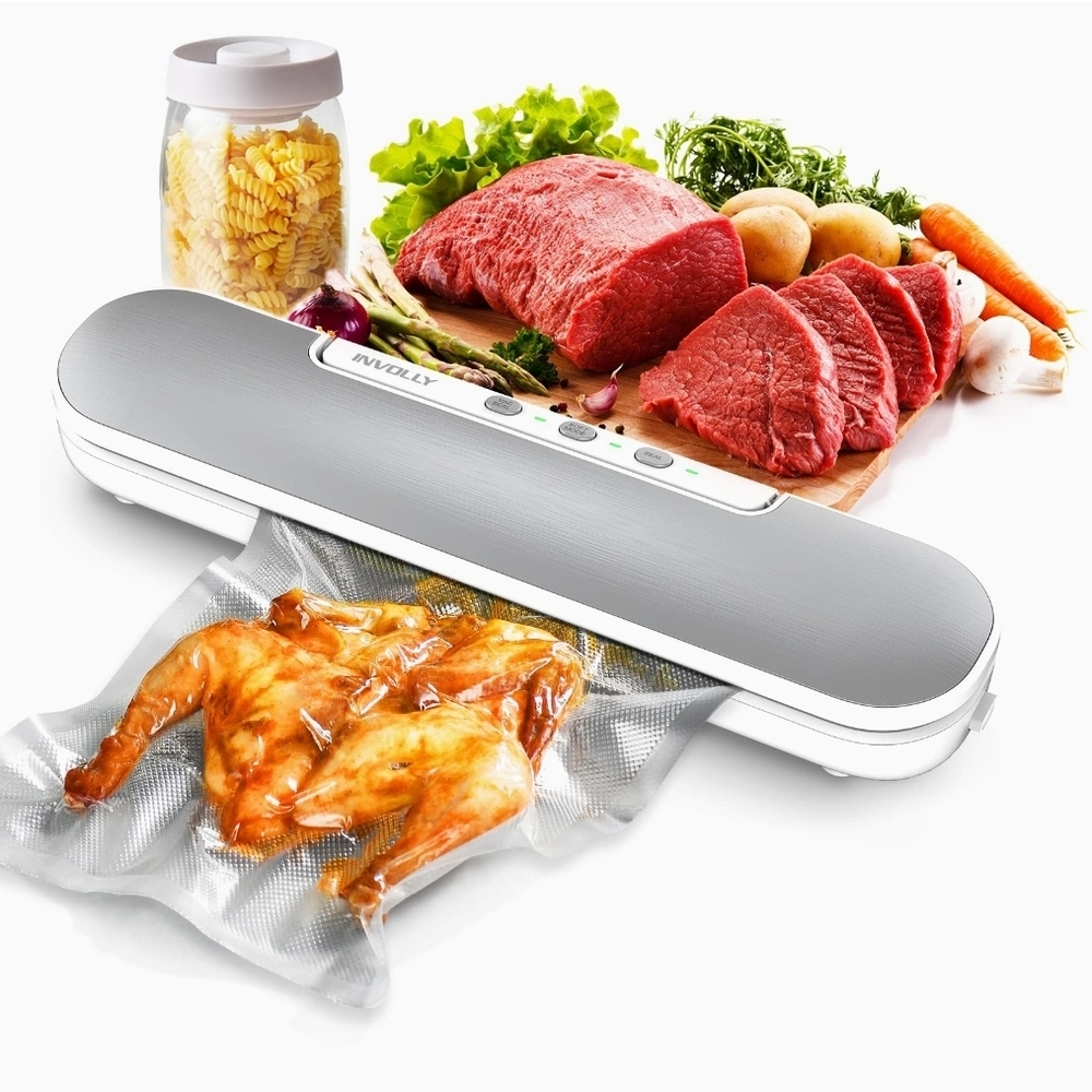 NEW/SEALED Silver Vacuum Sealer Machine